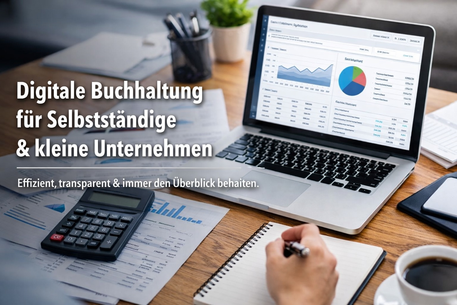 Du betrachtest gerade Digitale Buchhaltung für Selbstständige und kleine Unternehmen